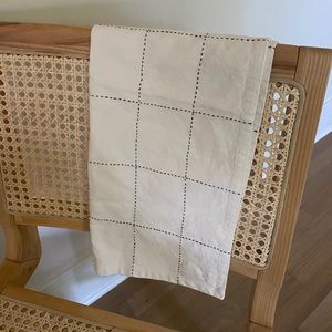Handmade White Dish Towel